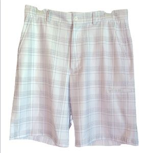 🌞Summer Clearance Pebble Beach Performance Mens Golf Shorts Size 32. Plaid